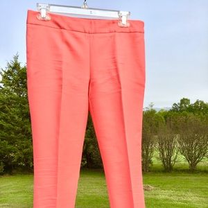 👖Forever21 Coral Pink Cropped Dress Pants Size S